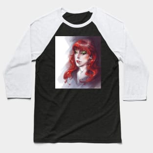 Rowena´s Portrait Baseball T-Shirt